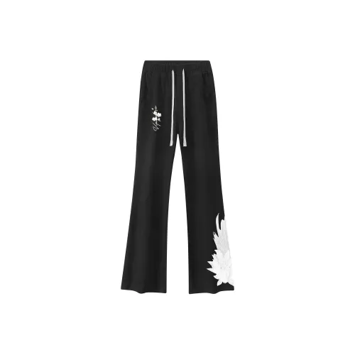 VIPGOOSE Черные Унисекс Джинсы