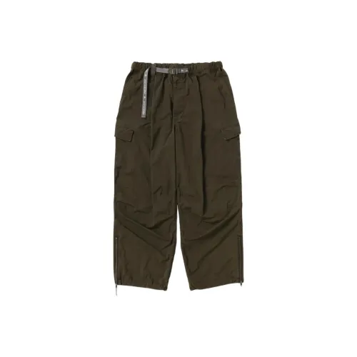 And Wander x ROA FW25 Одежда Краситель Нейлон Брюки Повседневные брюки Унисекс