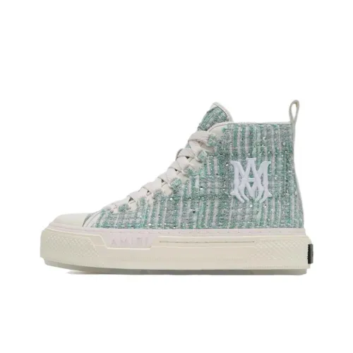 AMIRI Court Hi High Топ Скейтборд Кроссовки Женские Серые