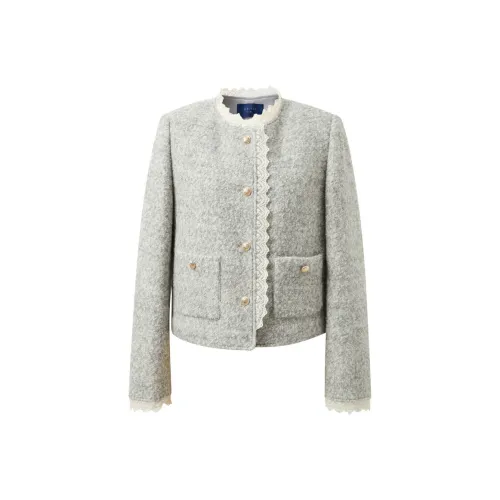 3COLOUR Фотиния Серый Женский Пальто