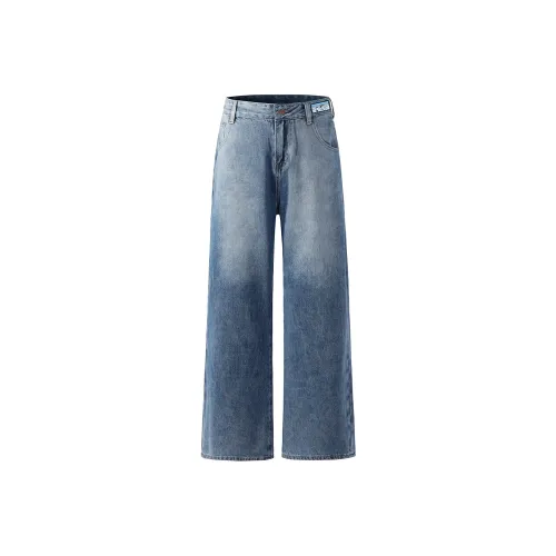 SNOOPY Винтажные синие женские джинсы