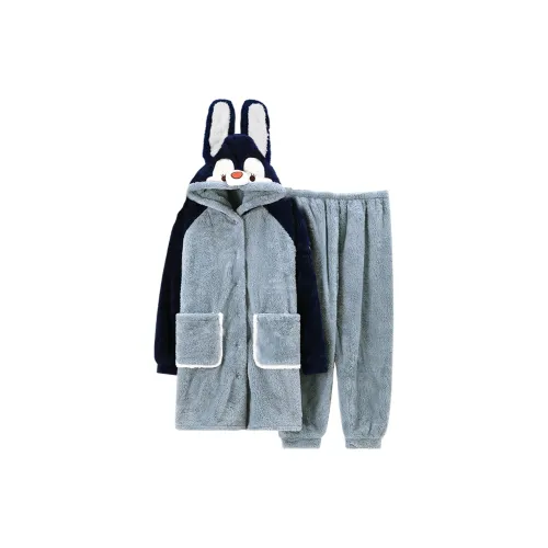 ЮЙЧЖАОЛИНЬ Sleep Халат Осенний и Зимний Мужской