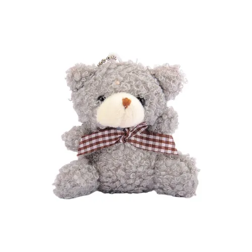 QICAIBOSHI Медведь Плюшевый Кукла Галстуки-бабочки Медвежонок Брелок Украшение Креативный Милый Плюшевый Подвеска 8 см Высокий