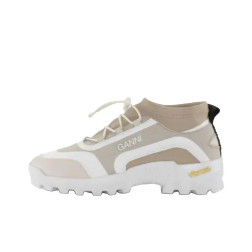 GANNI Performance Low Top Casual Shoes Unisex White