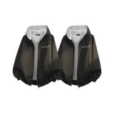 2 шт (черный + черный)