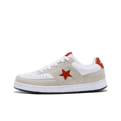 Fei Jue Устойчивые к истиранию противоскользящие низкие кеды для скейтбординга унисекс экрю