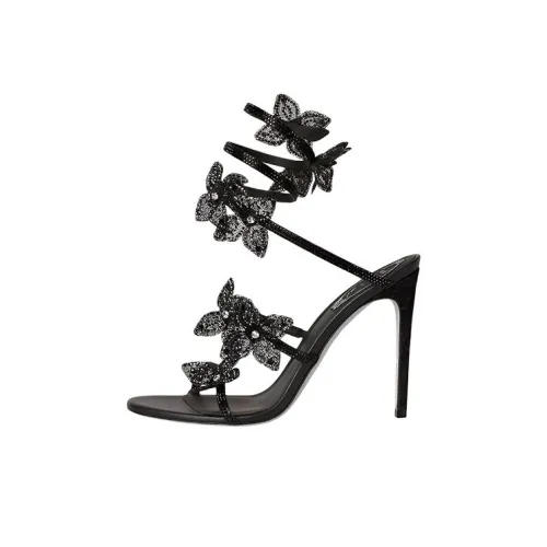 RENE CAOVILLA One Ремешок Сандалии Женские Черные