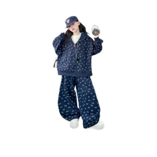 LONGZHIWU Абрикосовый базовый слой + с флисовой подкладкой двухкомпонентный комплект для детей повседневная спортивная одежда