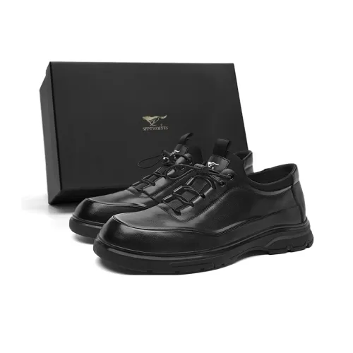 SEPTWOLVES Повседневные кожаные туфли для мужчин