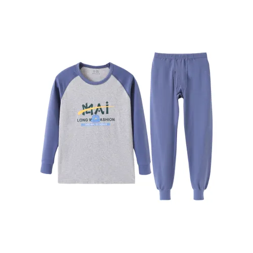 Сосново-синий мужской термокостюм