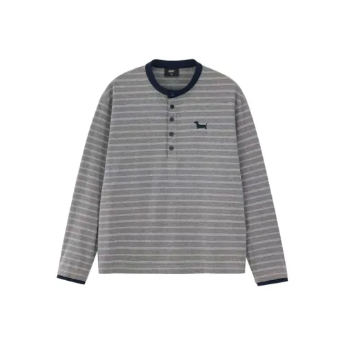 Wang Leshi Серые Женские T-рубашки