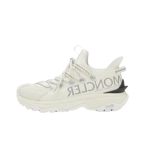 Moncler Низкий Топ Повседневная Обувь Женская Белая