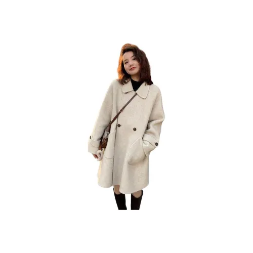 HAPG Светло-серый Женский Пальто