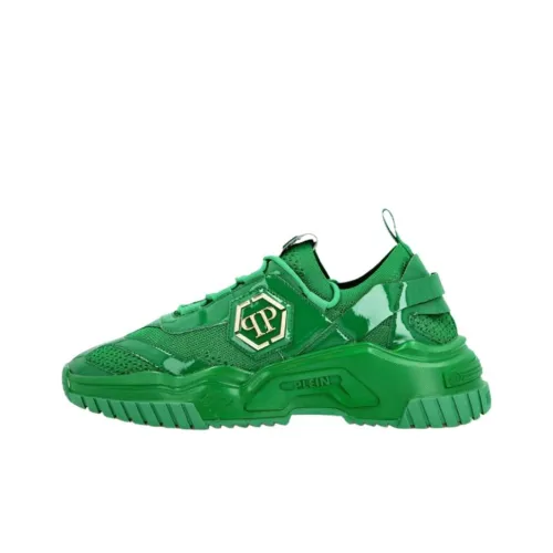 PHILIPP PLEIN Hi Топ Low Топ Повседневная обувь Женская Зеленая