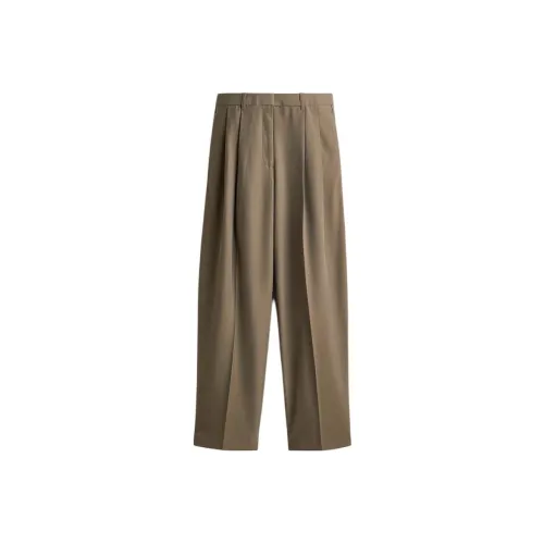 H M Хаки зеленый Женский костюм брюки