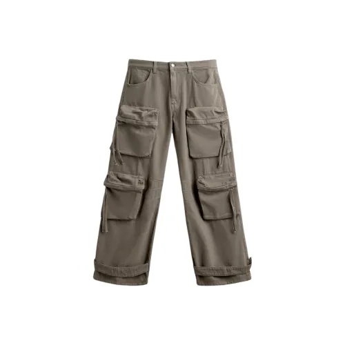 ZARA Collaboration Коричневые Унисекс Джинсы