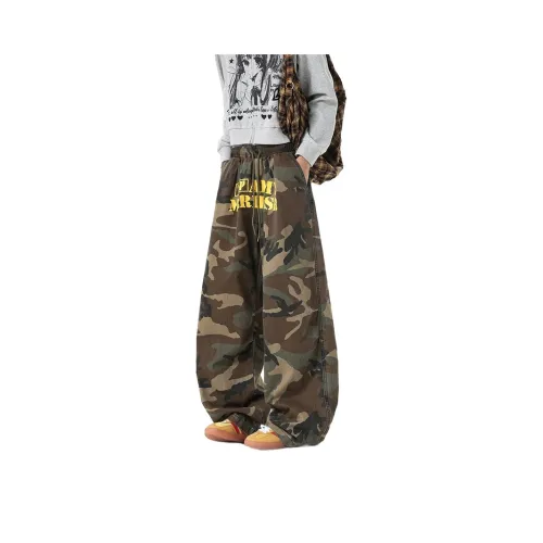 JIARONG Камуфляж Унисекс Джинсы