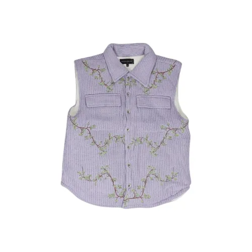 Who Decides War Фиолетовый Мужской Жилеты