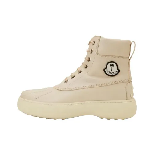 TOD'S x Moncler Короткие ботильоны женские цвет экрю