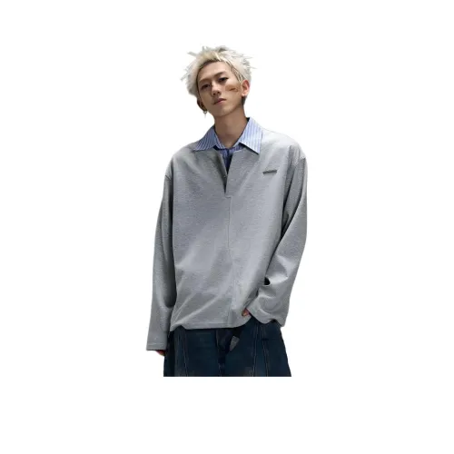 BONAS Серый Мужской Свитшот