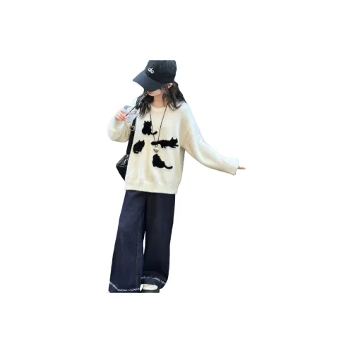 Mu Qingqing Повседневная Спортивная Одежда 2 Предмета Комплект для Детей