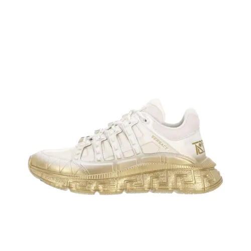 VERSACE Низкий топ повседневный мужской белый