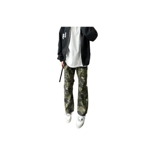 Wooden Rabbit Зеленый Мужской Джинсы