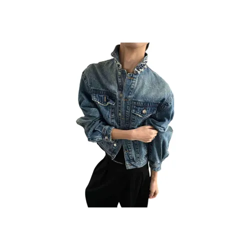 Pirkadat Синий Унисекс Джинсовые куртки