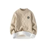 Хаки с флисовой подкладкой (Подарок бренд брошь)