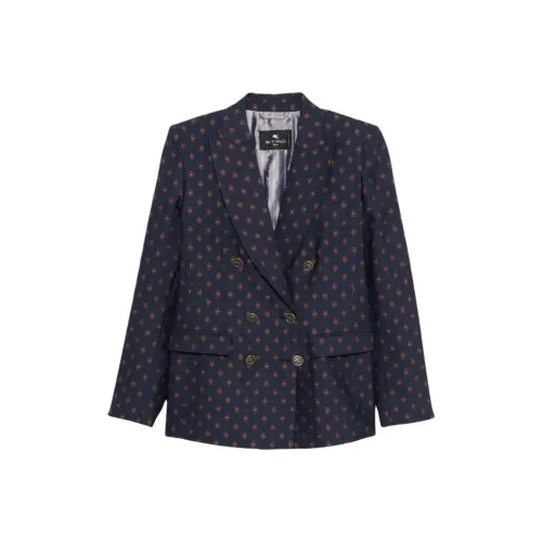 ETRO Мужские Синие Куртки