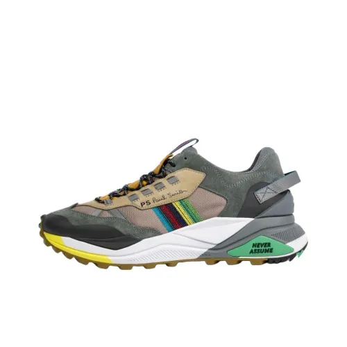 Paul Smith Низкий топ Повседневная обувь Мужская Оливково-зеленый