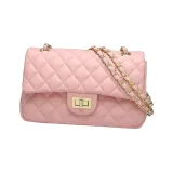 Ромб Узор Квадратная Кнопка, Розовый