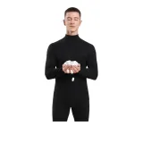 [Handsome Средний воротник] Черный