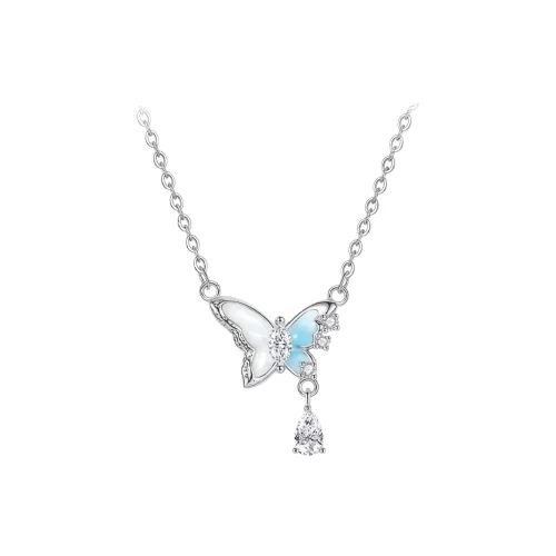 NUANTONG S999 Fine Серебряные Ожерелья Женские