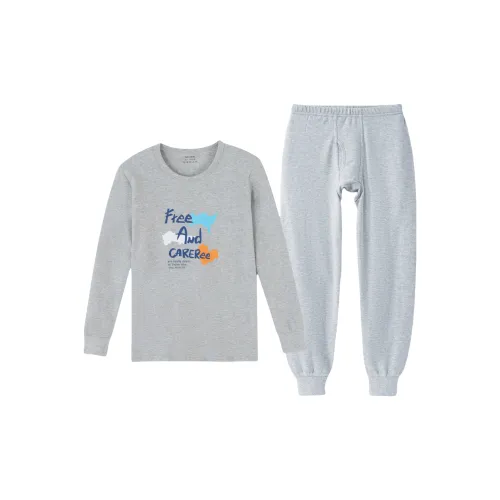 Gray Men's Thermal Sets Серый мужской термокостюм