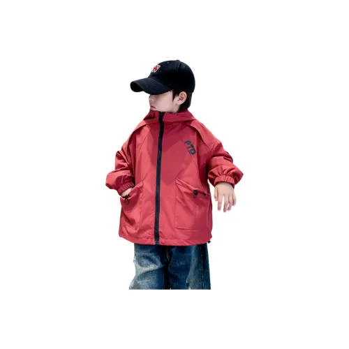 GOYN Red Unisex Windbreaker