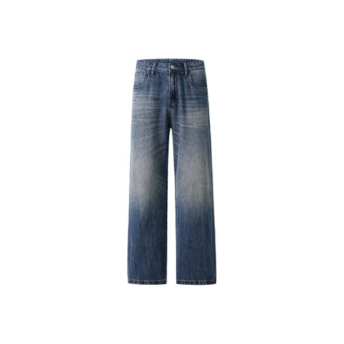 UKTK Синий Мужской Джинсы