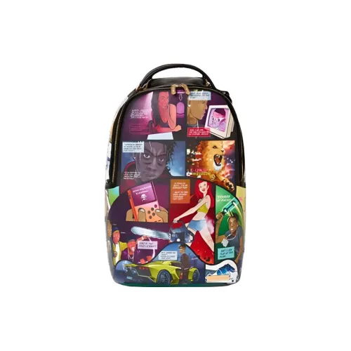 SPRAYGROUND Soulja Boy Comic Ткань Рюкзак Unisex Multicolor