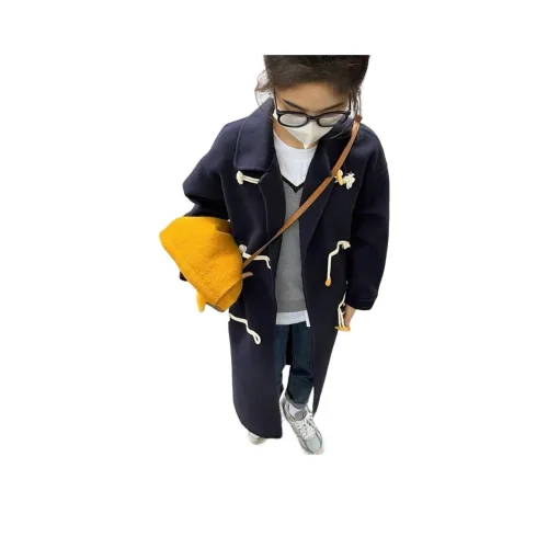 XIANSINIAO Темно-синий женский пальто