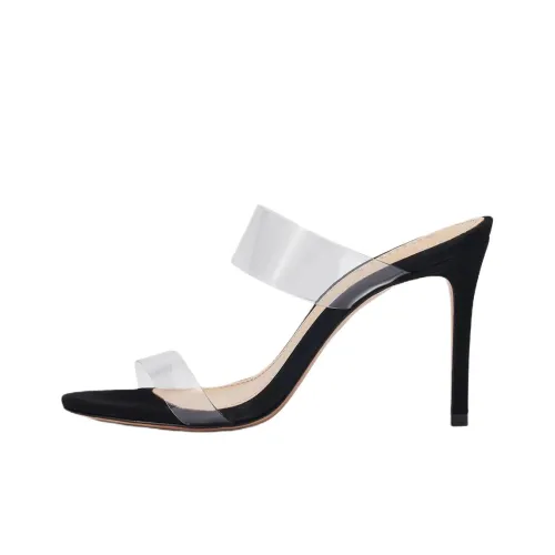 Schutz Слипоны Женские Черный Бежевый