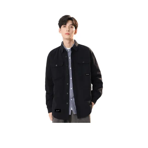 CCAABB Мужские черные рубашки