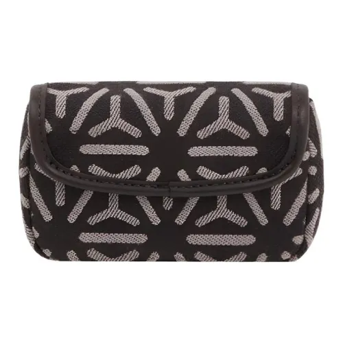 KENZO Ткань Кошелек для монет кошелек держатель для карт мужской черный и серый