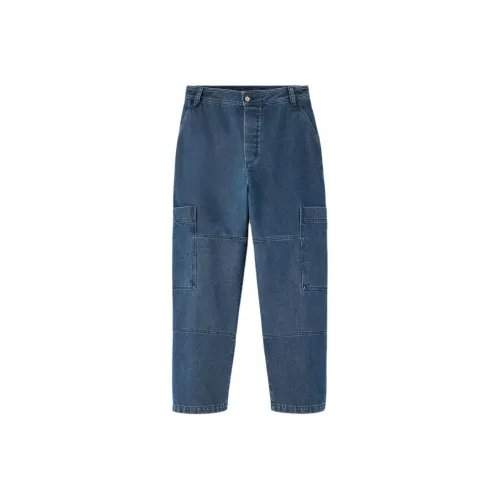 Jacquemus Темно-синие Мужские Карго Брюки