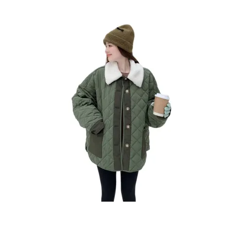 MEXICAN Зеленый Женский Пуховик