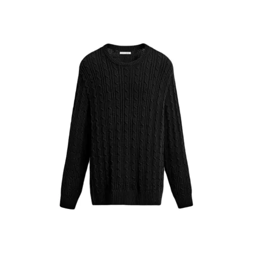 ZARA Черные Мужские Свитера