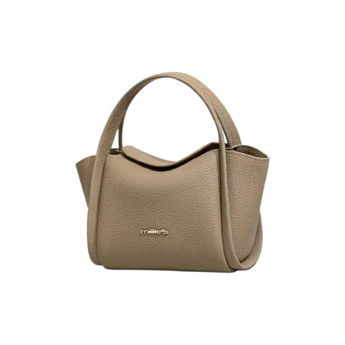 MILLIE'S Корова Кожа с Синтетической Кожей Сумка Стандартная Женская Слон Серый Коричневый