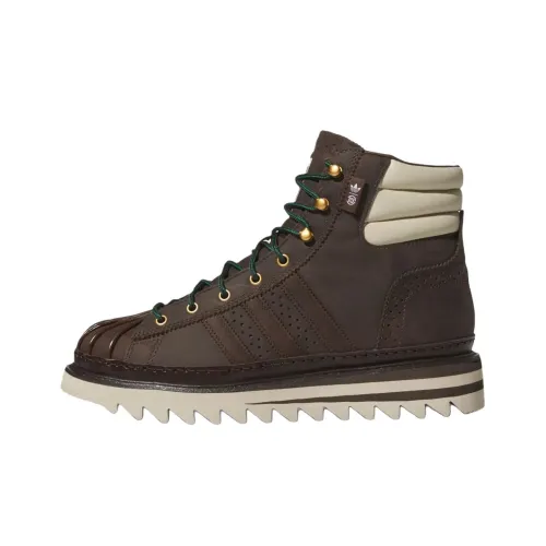 CLOT x Adidas Originals Pro Model Bootie Унисекс Темно-коричневый