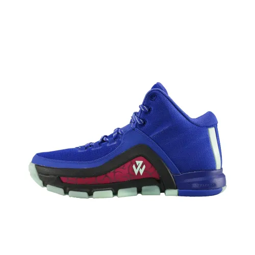 Adidas J Wall 2 High Топ Баскетбольные Кроссовки Мужские Синие