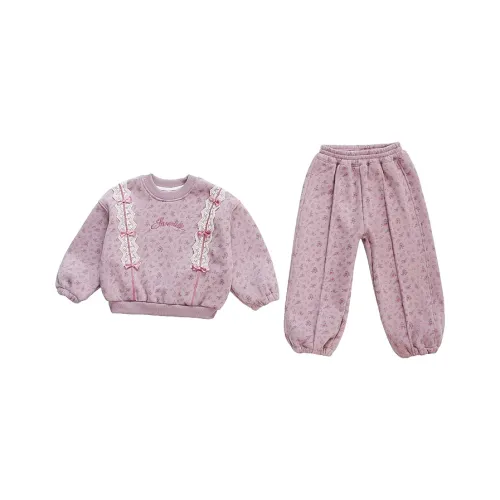 ZHIO Маленький Цветочный Kids Повседневная Спортивная Одежда