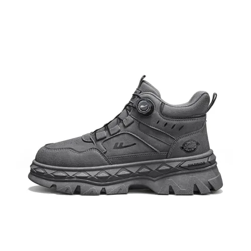Warrior Martin Boots Gray Men's